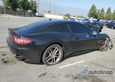 2016 Maserati Granturismo S z USA, uszkodzony, nr VIN ZAM45VLA9G0182145